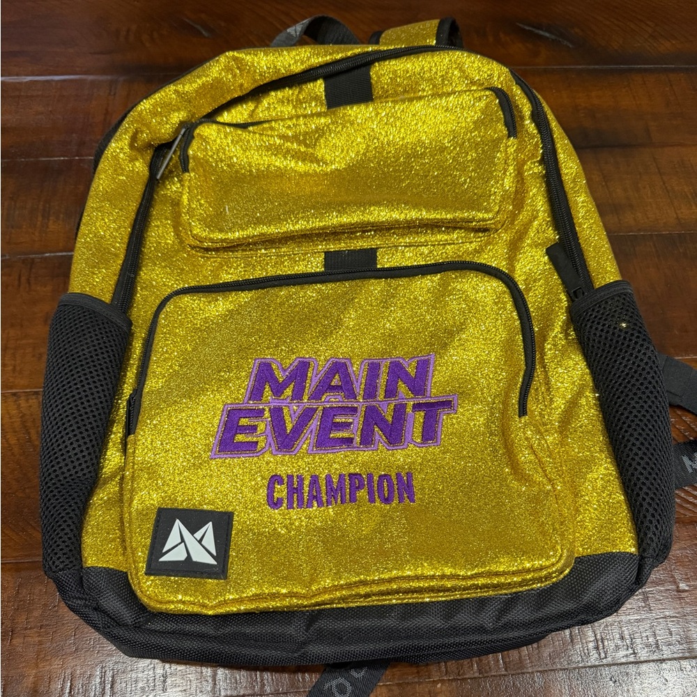 Gold Backpack for Men